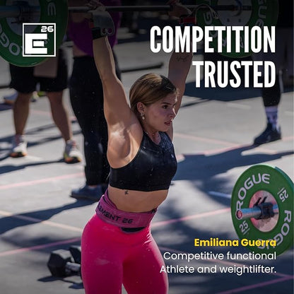 Element 26 Self-Locking Weight Lifting Belt - Premium Weightlifting Belt for Serious Functional Fitness and Olympic Lifting Athletes - Lifting Support for Men and Women - Deadlift Training Belt