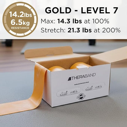 THERABAND Resistance Band, Special Heavy, 50-Yard Roll, Elastic Band for Exercise