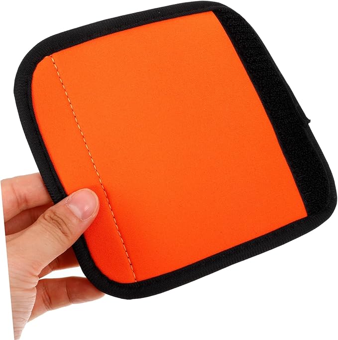 Milisten 2Pcs Detachable Horizontal Bars Grip Pads Non-Slip Polyester Barbell Pad for Strength Training Exercise Gear for Home Gym Protectors for Hip Thrusts