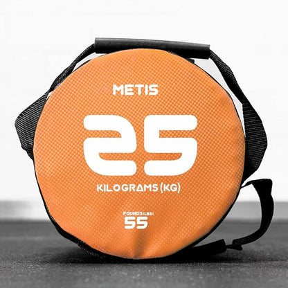METIS Power Bags – 11lbs to 66lbs | Strength Training Fitness Equipment – Home Exercise and Gym Fitness | Prefilled Powerbag Weights for Powerlifting, Crossfit & MMA