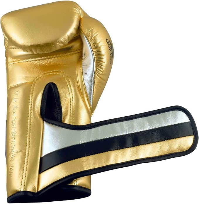 adidas Adi-Speed 501 Pro Kickboxing & Boxing Gloves for Men & Women – Leather Training Gloves for Heavy Bag, Sparring & Fitness