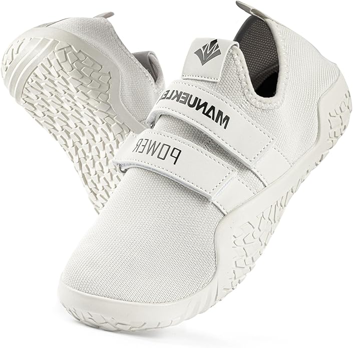 MANUEKLEAR Deadlift Shoes - Weight Lifting Shoes for Men Women - Weightlifting Squat Shoes Fitness Cross-Trainer Barefoot Gym Training Sneakers