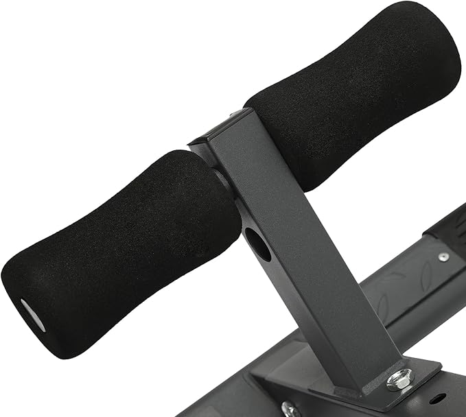 Hyperextension Bench with Adjustable Height and Back, Multi-functional Workout Bench, Back Extension Roman Chair