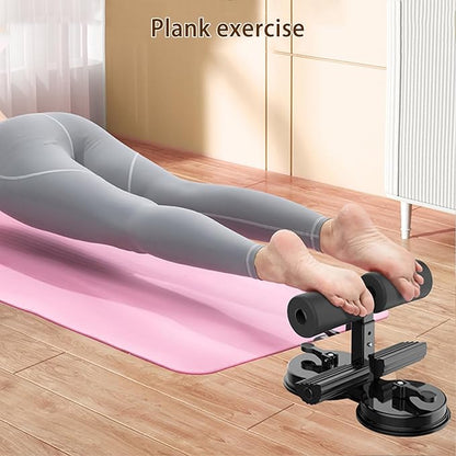 Sit Up Bar, Abs Master Assistant Device, for Home Fitness Equipment, Portable Adjustable Sit Up Floor Holder, for Ab Workouts,Sit-Ups & Core Exercises,Home Office Gym.