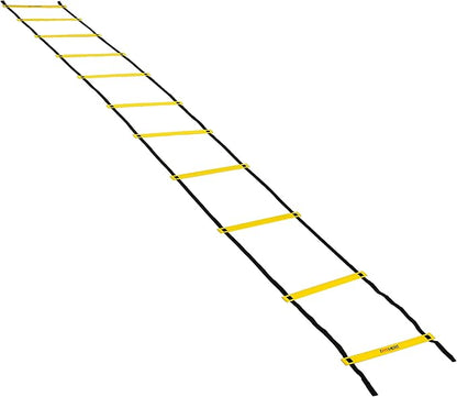 EFITMENT Speed Ladder, Agility Ladder Speed Training Equipment w/Carrying Bag – 11 Rung 13.5ft for Fitness Speed Training, Obstacle Course, Footwork, Soccer – A008