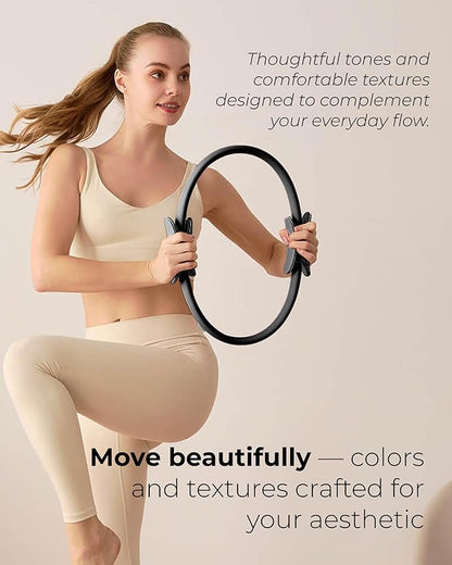 Pilates Kit for Women – Home Pilates Equipment Set with Ring, Ball & Resistance Bands | Pilates Starter Kit with Accessories in Gift Box