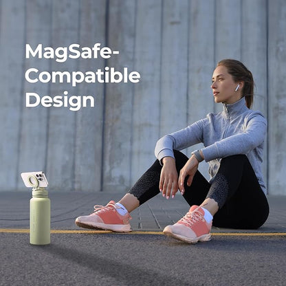 ZTAR Insulated Stainless Steel Water Bottle – Compatible with Magsafe usable as Tripod, Leak-Proof, Keeps Drinks cool or warm, For Travel, Gym, and Office, Ideal Gift for Women, Men & Kids, 32 oz
