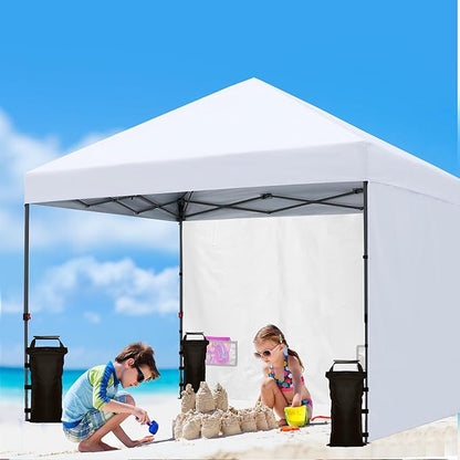 SANWAY 180 LBS (Unfilled) Sand Bags for Canopy Weights, Windproof-Portable and Durable to Secure Tents, Canopies, and Umbrellas-Black