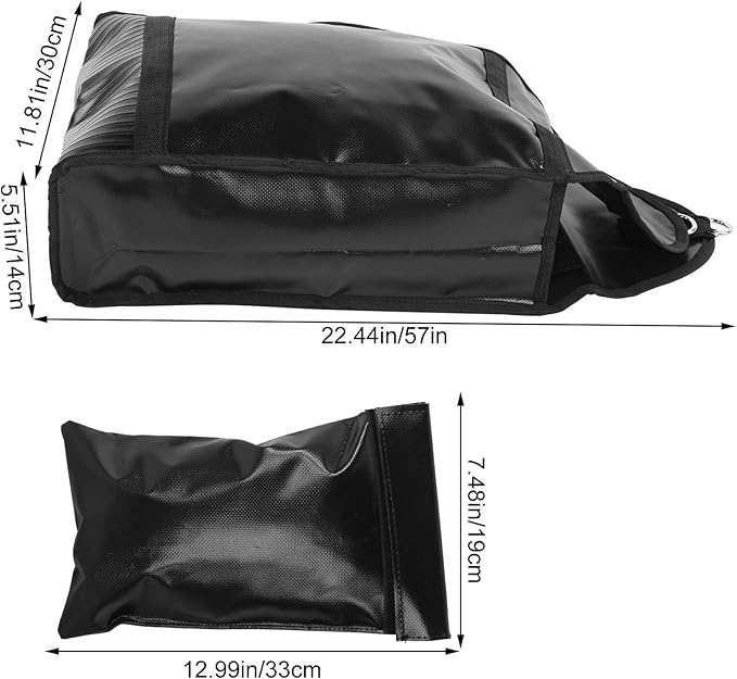 Sports Sandbag Weight Loading with Adjustable Belt, Fitness Training Sandbag, Multidirectional Exercise Equipment with 3 Weight Bags, Wear - PVC Shell for Running, Streng