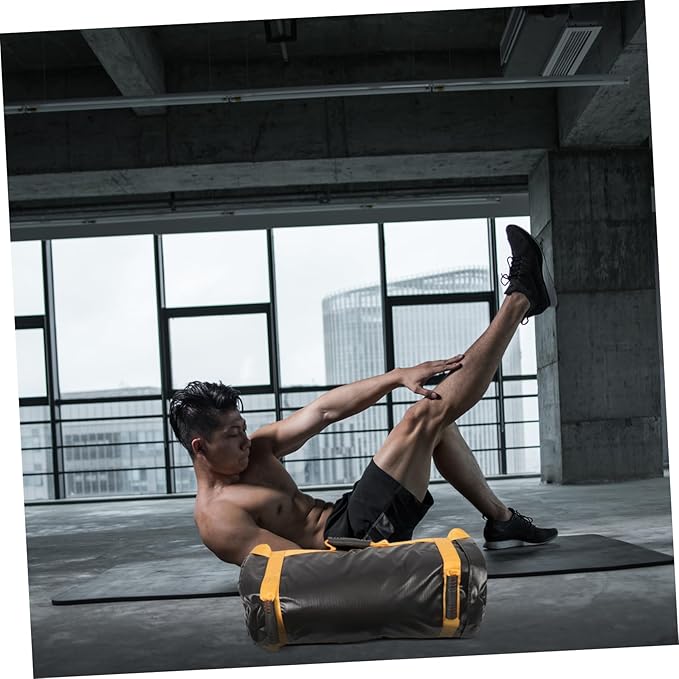TOYANDONA Portable Weight Lifting Bag for Men PVC Strength Training Sandbag for Muscle Building Versatile Workout Weight Bag for Fitness and Exercises