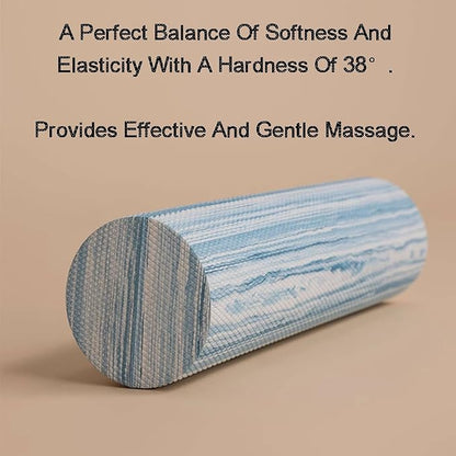 Density Foam Roller,Durable Roller for Back Massage,Deep Tissue Foam Roller Exercises,Stretching,Fitness,Yoga and Pilates(Color3)