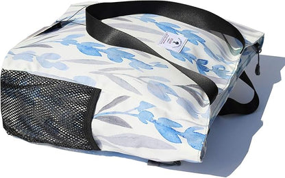 Original Floral Water Resistant Large Tote Bag Shoulder Bag for Gym Beach Travel Daily Bags Upgraded