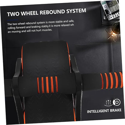 Ab Roller Wheel Abdominal Muscle Trainer Exercise Roller for Home Gym Core Strengthening Stability Fitness Equipment
