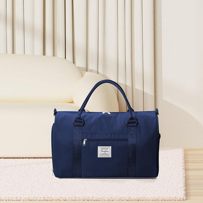 Gym Bag Womens,Travel Duffel Carry on Bag Sport Tote Bag Weekend Overnight Bag