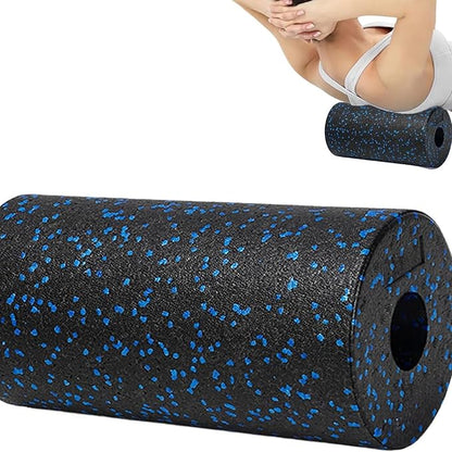 Foam Roller 30cm Deep Tissue Massage Roller for High Pressure Muscle Relief & Fitness Recovery | Ideal for Back,Neck,Shoulder,Arm,Leg,Foot | Yoga,Pilates,Gym,Home Exercise & Rehabilitation,Blue