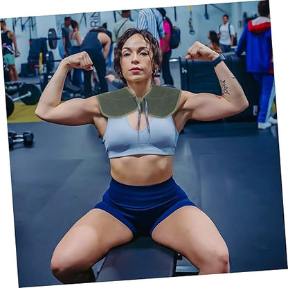 Mikikit Barbell Shoulder Pad for Squats and Hip Thrusts Heavy Lifting Support Cushion Comfortable and Breathable Gym Accessory for Weightlifting and Sports Protection