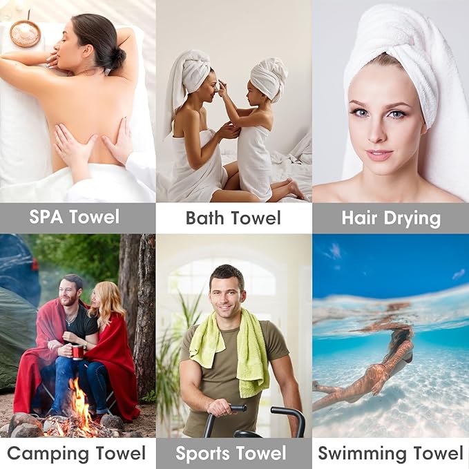 JML Microfiber Bath Towels Set, 2 Pack, 30" x 60", Absorbent Quick Drying Beach Towel Cabana Stripe for Adult, Travel, Summer, Sport, Swimming, Pool, Yoga, Camping, Microfiber StripePink