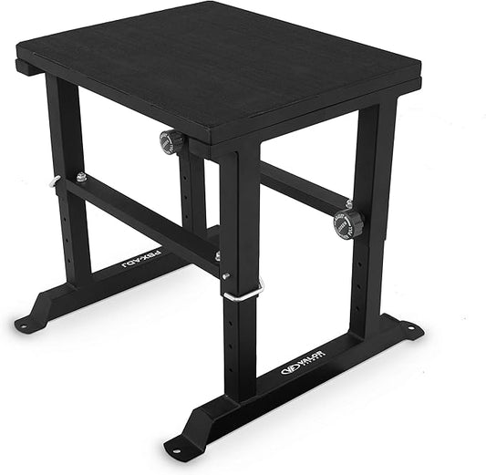 Valor Fitness Adjustable Plyobox – Improve Speed, Agility, Power & Strength, Adjustable 18” to 31” for Plyometric Training and Jump Exercises