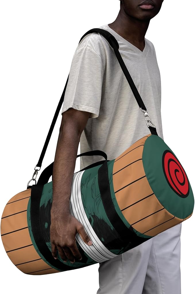 Anime Gym Bag for Women Men - Large Capacity Waterproof Workout Fitness Travel Sports Bags Fashion Street Camping ExpandaCLe Carry On Duffle Bag For Couple (Green Lee) PTY