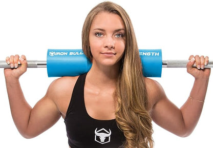 Advanced Squat Pad - Barbell Pad for Hip Thrusts, Squats & Lunges - Neck & Shoulder Squat Bar Pad Cushion Support Foam for Extra Comfort