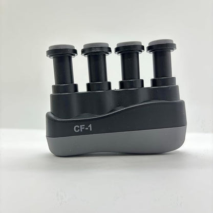 Guitar Finger Strengthener - Improve Your Finger Power, Flexibility, and Span for Playing String Instruments (Black)