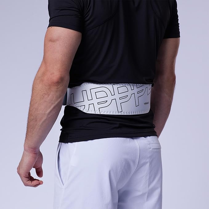 UPPPER Weight Lifting Belt - Double Prong 4” to 2.5” Tapered Premium Lifting Belt for Men and Women - Ultimate Back Support For Weightlifting and Powerlifting | Premium Fitness Gear