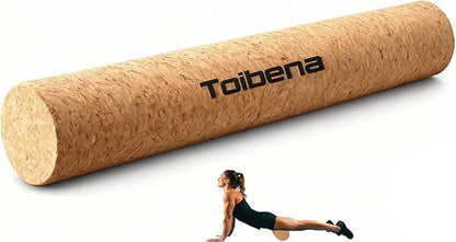 Cork Roller -Large,Foam Rollers Substitute for Muscle Restoration, Massage Therapy, Sport Recovery and Physical Therapy -24in