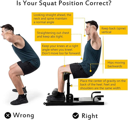 GYMAX 8-in-1 Workout Machine with Adjustable Height & Protective Foam, Multiple Position Training for Sissy Squat, Push-up, Sit-up, Rope Exercise, Home Gym