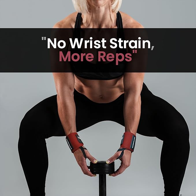 18" OG-Grade Wrist Wraps for Weightlifting – Heavy Duty Wrist Support with Thumb Loop & Lockdown Strap – Wrist Straps for Powerlifting, Bench Press & Gym Training