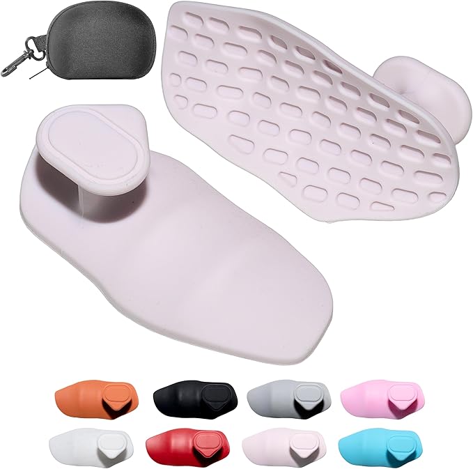 Silicone Gym Grips for Weight Lifting,Workout Gloves for Women Men Alternative,Anti Slip Gym Workout Grip,Rubber Gym Hand Grips-Weightlifting Grips Pad for Barbell,Pull Up,Ryptfit,Training