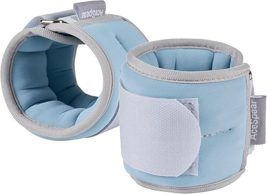 AceSpear Ankle Weights Sets for Men Women Kids 1lb 2lb 3lb 4lb 5lb Leg Weights Arm Wrist Weights Gym for Foot Exercise Training Workout Walking Jogging Yoga