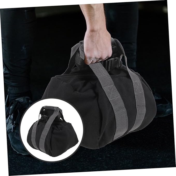 BESPORTBLE Pulling Fitness Sand Bag for Weight Training Canvas Weightlifting Sandbag for Men Fillable Sand Weight Bag for Home Gym and Strength Training