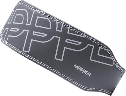 UPPPER Weight Lifting Belt - Double Prong 4” to 2.5” Tapered Premium Lifting Belt for Men and Women - Ultimate Back Support For Weightlifting and Powerlifting | Premium Fitness Gear