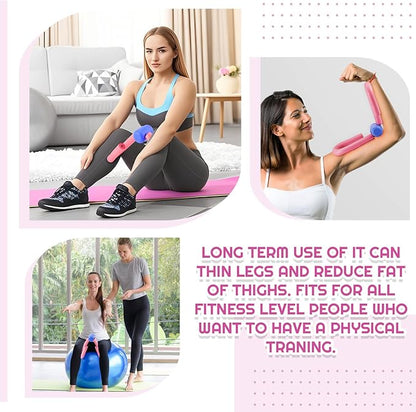 6 Pcs Fitness Resistance Exercise Bands 6 Tube Pedal Puller Resistance Band Set for Women Weight Loss Thigh Training Workout Equipment Elastic Arms Abdomen Shoulder Waist Leg Beginners Yoga