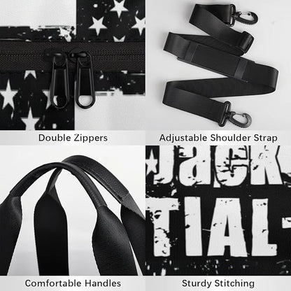 Personalized-Martial-Arts-Gear-Bag for Karate Teakwondo, Custom Jiujitsu Bag for Boys, Karate Teakwondo Bag for Gear Waterproof Lightweight Large USA