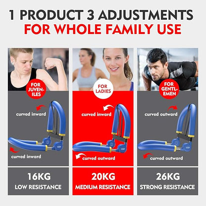 Ab Machine for Home Gym – All-in-One Abs Workout Equipment, Core & Sit Up Trainer for Stomach Exercise, USA Patented Ab Crunch Machine, Black