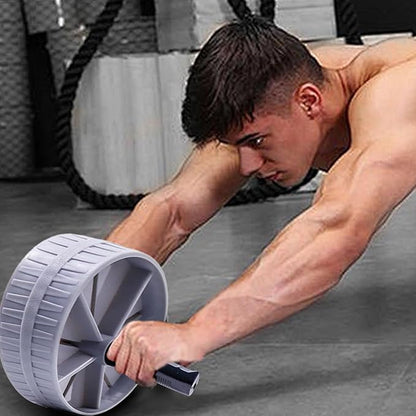 Ab Wheel Roller, Fitness Roller, Abs Workout Roller, Core Exercise Roller, Abs Workout Equipment for Abdominal & Core Strength Training, Automatic Rebound Abdominal Muscle Wheel for Men Women