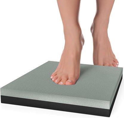 Balance Pad 19.68" * 15.75" * 2.4", Extra Large Foam Balance Board Stability Pad Non-Slip Exercise Foam Pad for Rehabilitation Stability Workout Knee and Ankle Exercise Strength Training