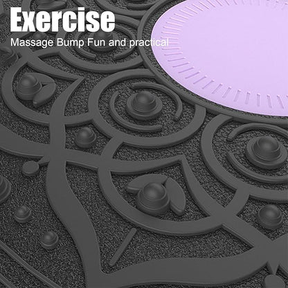 Wobble Board Adult,Standing Balance With Massage Points, 360 Degree Rotation, Workout Core Trainer For Home Gym Yoga Training