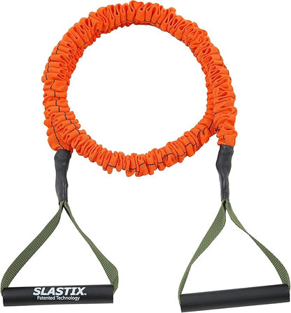 Stroops Slastix Toner Resistance Bands with Handles | Safe Sleeve Exercise Bands for Strength Training, Full Body Workouts, and Home Gym Fitness