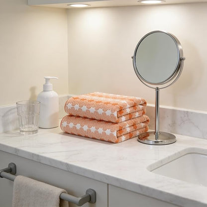 2-Pack Microfiber Bath Towels (27x54 Inches) - Ultra Soft & Quick Dry, 3X Absorbency, Lightweight for Gym, Yoga, Travel & Spa - Perfect for Home, Fitness & Post-Workout