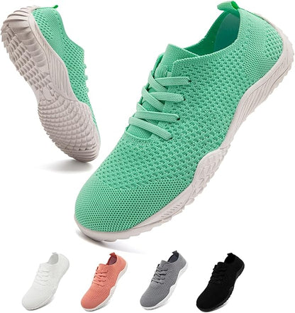 WCIDFY Barefoot Shoes Women Zero Drop Gym Walking Shoes Non Slip Minimalist Tennis Lightweight Breathable Yoga Sneakers