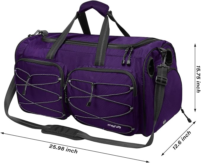 MOSISO Baseball Bat Bag, Large Capacity Catchers Gear Duffle Bag with Shoe Compartment&Adjustable Shoulder Strap&Handle for Training Gear Sports Gym Equipment