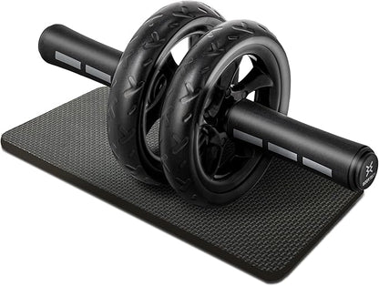 Ab Roller Wheel workout for Abdominal Core Strength training home gym fitness Equipment, Exercise Wheel for Men Women