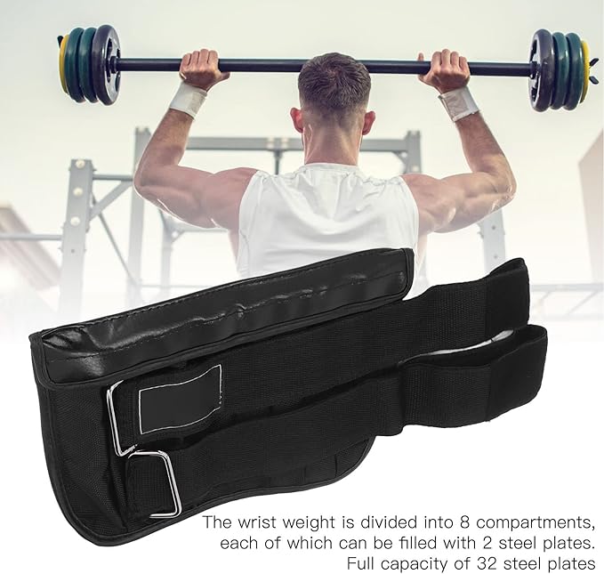 Ankle Weights, 1 Pair 1‑6kg Adjustable Ankle Wrist Weights Tight Wrist Weight Sandbags for Fitness Workout Sports for Men Women