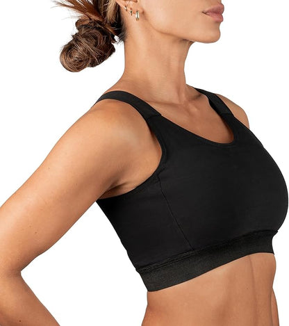 Underworks MagiCotton Sports Bra and Binding Minimizer Bra