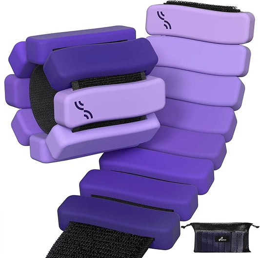 Sportneer Ankle & Wrist Weights Set of 2 (1LB/2LB Each) for Women Men Comfortable Arm Leg Weight for Pilates, Running, Walking, Workout, Yoga, Water Aerobics, Pool Exercises