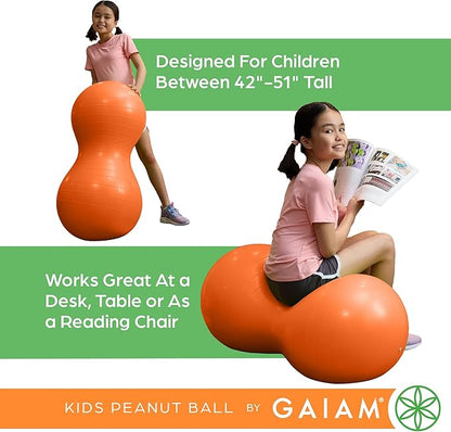 Active Seat Peanut Shaped Bounce Desk Chair, Exercise Yoga Balance Sitting Ball
