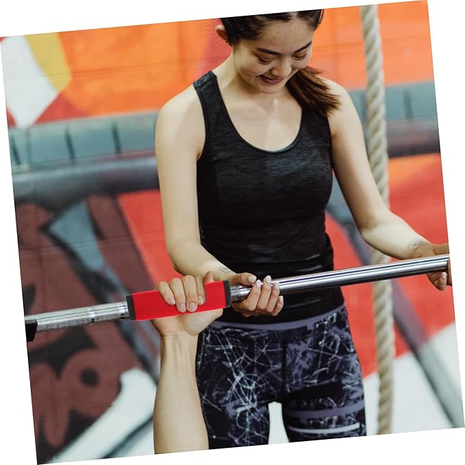 2pcs Portable Non-slip Barbell Protector Pads Covers for Weightlifting Hip Thrusts Horizontal Bars Lightweight Easy to Clean Strong Grip Design