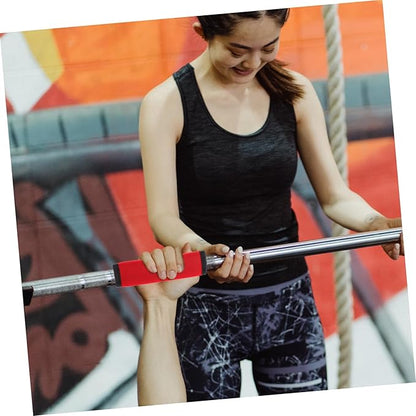 2pcs Portable Non-slip Barbell Protector Pads Covers for Weightlifting Hip Thrusts Horizontal Bars Lightweight Easy to Clean Strong Grip Design
